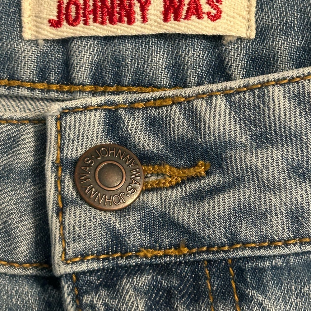 Johnny Was The Denim Skirt $328 - Picture 11 of 13